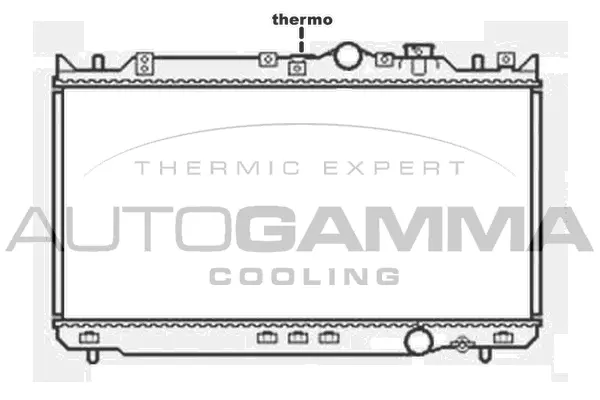 Radiator, engine cooling (103802)
