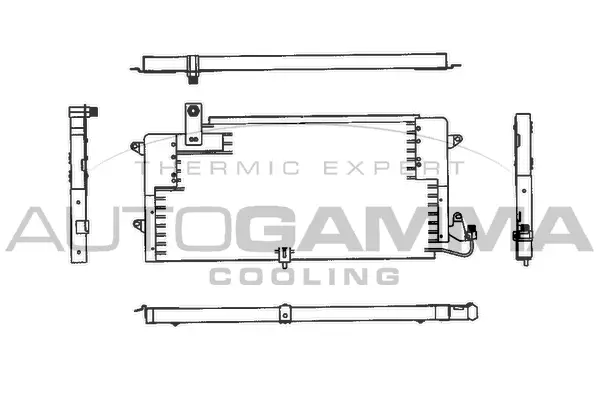 Condenser, air conditioning (102821)