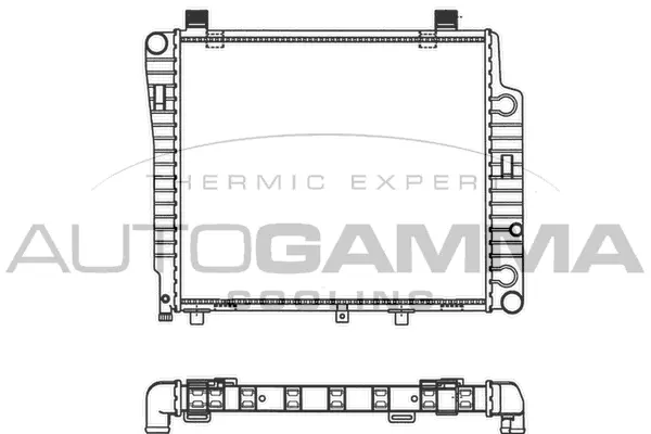 Radiator, engine cooling (101318)
