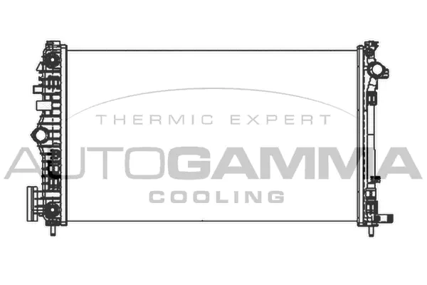 Radiator, engine cooling (105323)