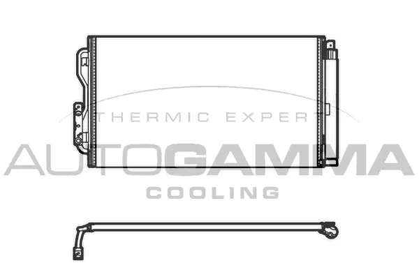 Condenser, air conditioning (105957)