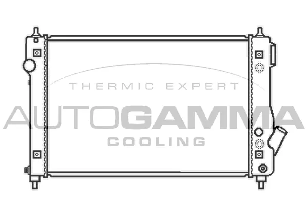 Radiator, engine cooling (105410)