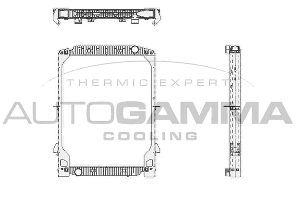 Radiator, engine cooling (404112)
