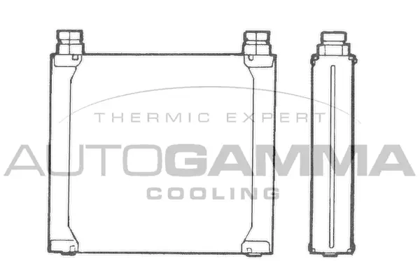 Oil Cooler, engine oil (101545)