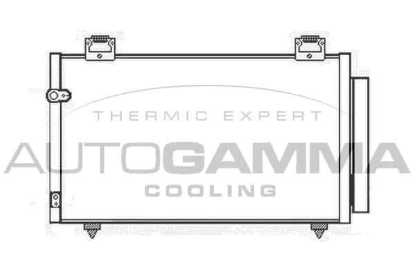 Condenser, air conditioning (105256)