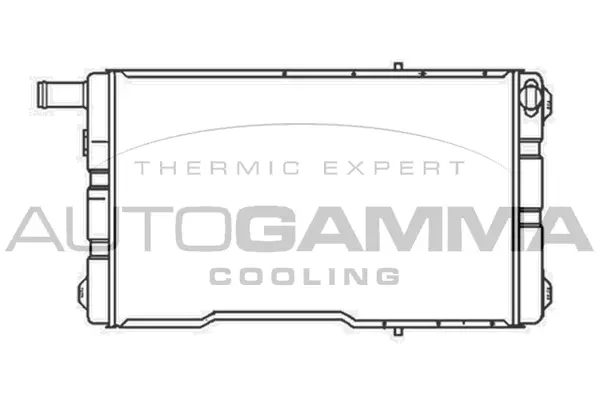 Radiator, engine cooling (102968)