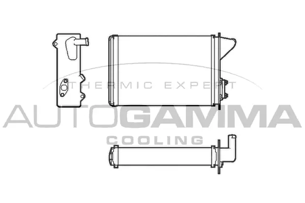 Heat Exchanger, interior heating (101667)