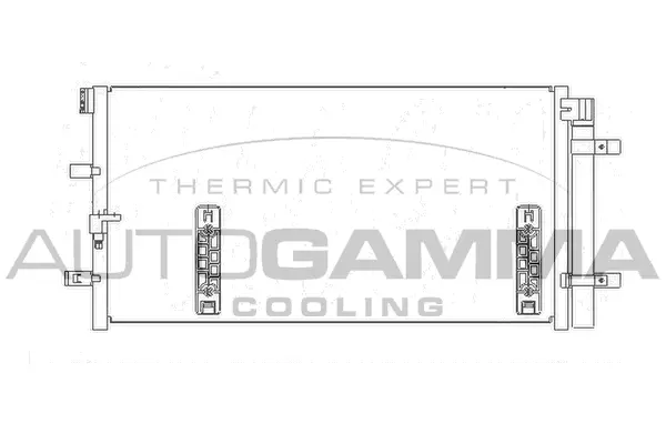 Condenser, air conditioning (105257)