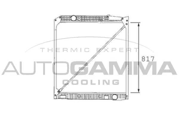 Radiator, engine cooling (404334)