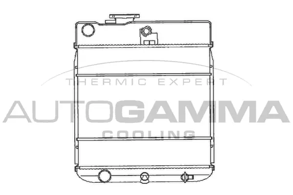 Radiator, engine cooling (102268)