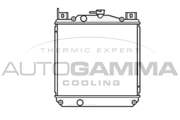 Radiator, engine cooling (104160)