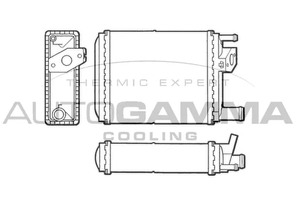 Heat Exchanger, interior heating (101659)