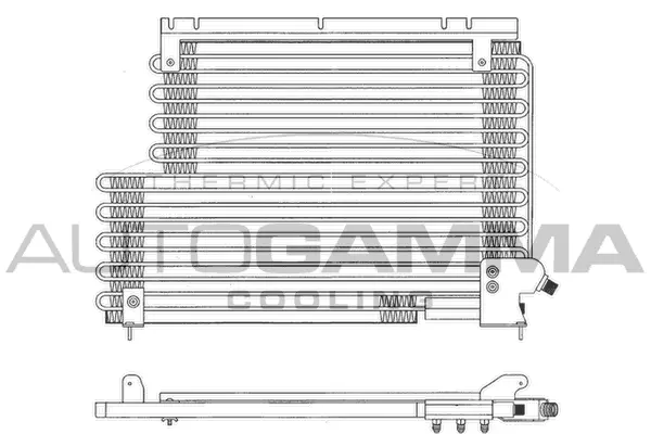 Condenser, air conditioning (102833)