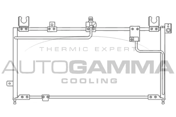 Condenser, air conditioning (105729)