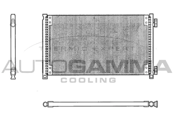 Condenser, air conditioning (102643)