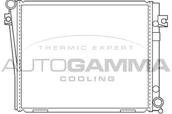 Radiator, engine cooling (100121)