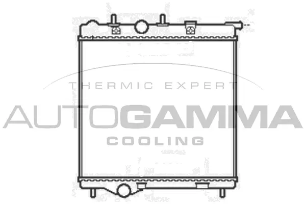 Radiator, engine cooling (105248)