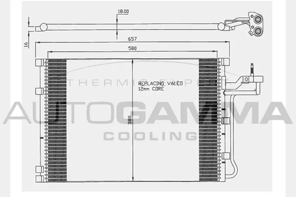 Condenser, air conditioning (104477)