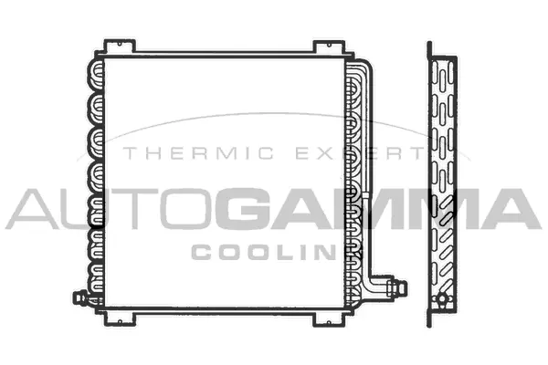 Condenser, air conditioning (101801)