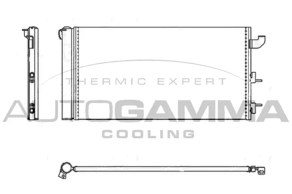Condenser, air conditioning (105341)