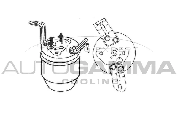 Dryer, air conditioning (106158)