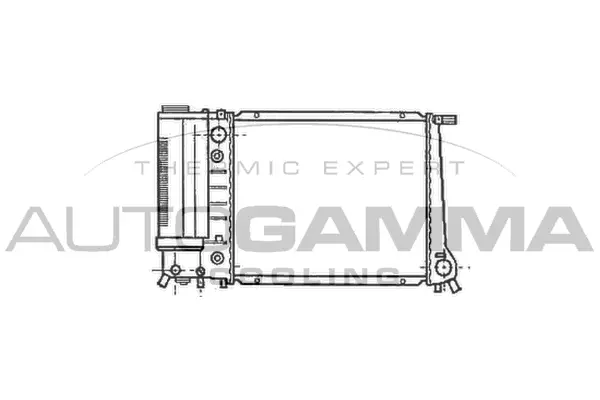 Radiator, engine cooling (102898)