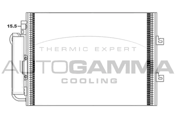 Condenser, air conditioning (105205)
