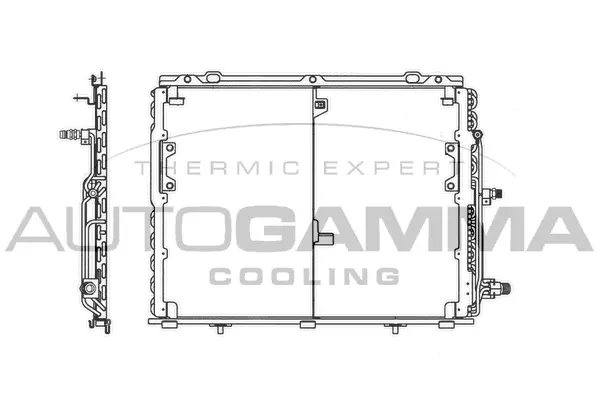 Condenser, air conditioning (102694)