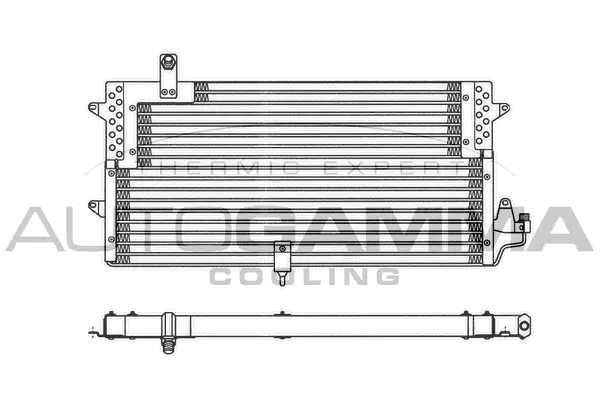 Condenser, air conditioning (102822)