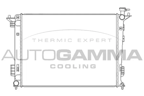 Radiator, engine cooling (105794)
