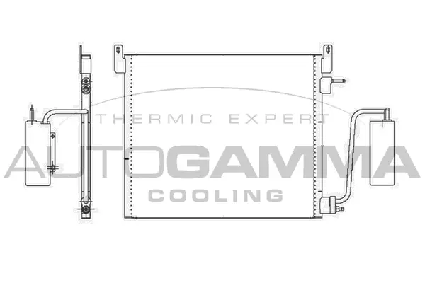 Condenser, air conditioning (105020)