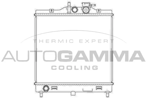 Radiator, engine cooling (107813)
