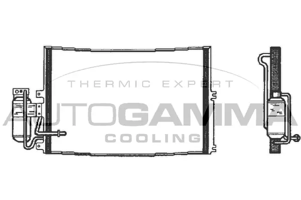 Condenser, air conditioning (101717)