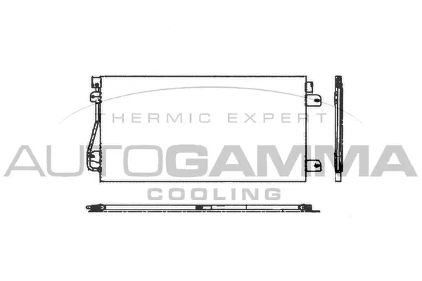 Condenser, air conditioning (103217)