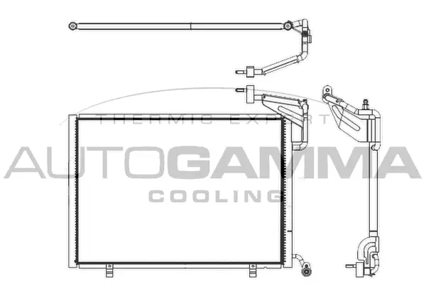 Condenser, air conditioning (107148)