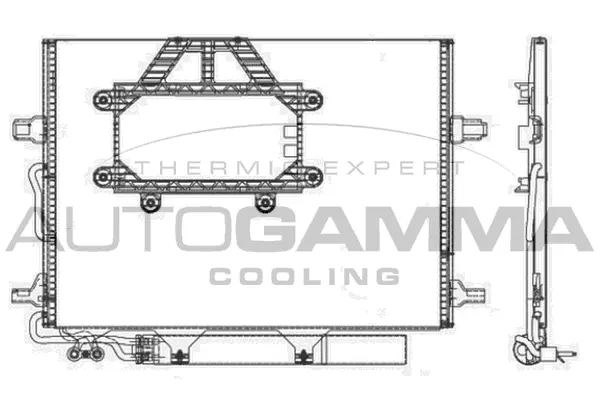 Condenser, air conditioning (107356)