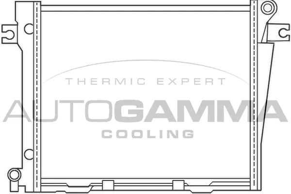 Radiator, engine cooling (100104)