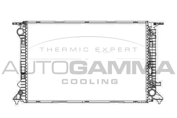 Radiator, engine cooling (105611)