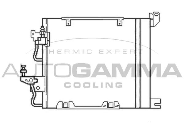 Condenser, air conditioning (103831)