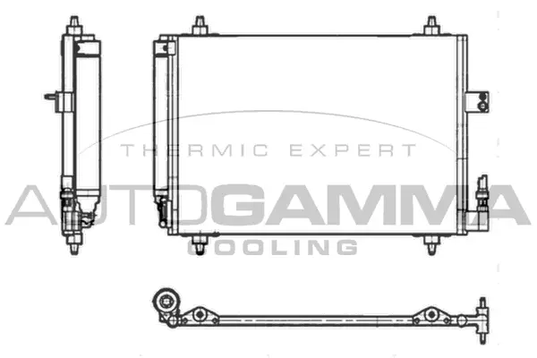 Condenser, air conditioning (103659)