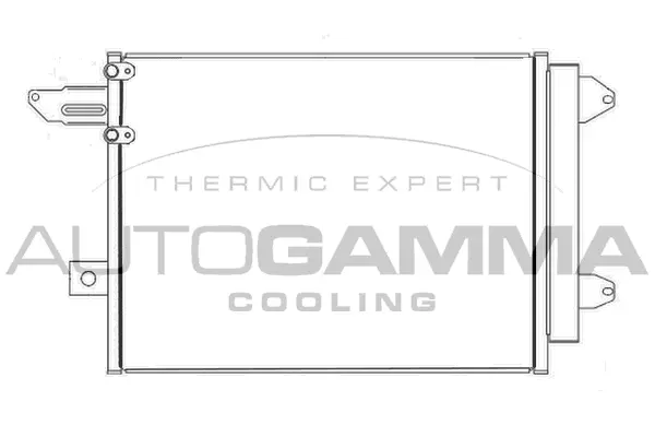 Condenser, air conditioning (107418)