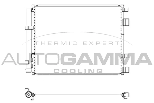 Condenser, air conditioning (107344)