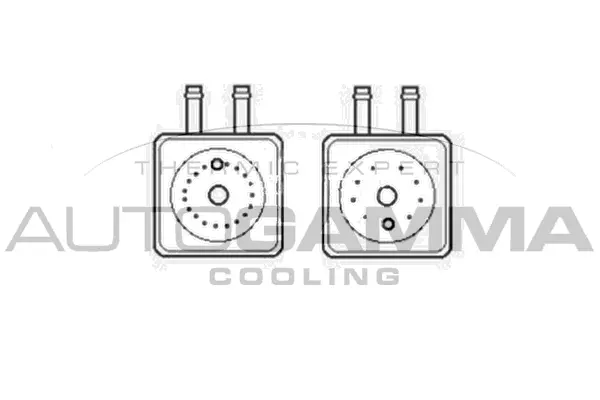 Oil Cooler, engine oil (104798)
