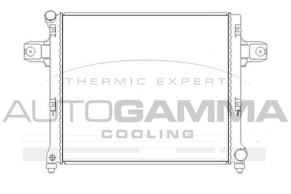 Radiator, engine cooling (105259)
