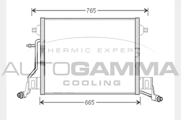 Condenser, air conditioning (104464)