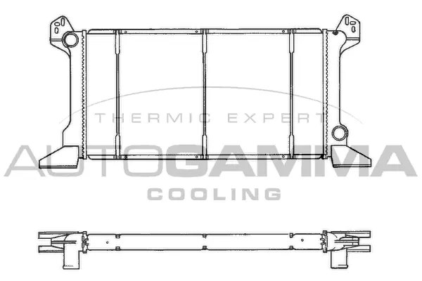 Radiator, engine cooling (102094)