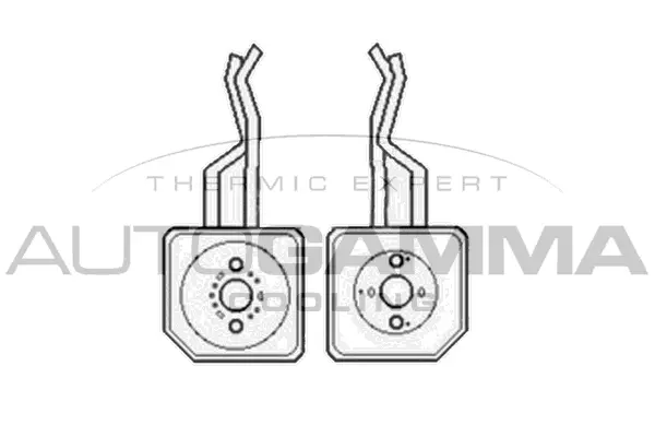 Oil Cooler, engine oil (104796)