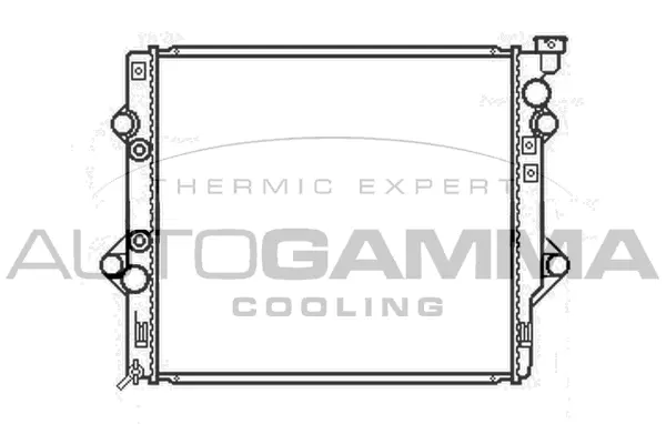 Radiator, engine cooling (107135)