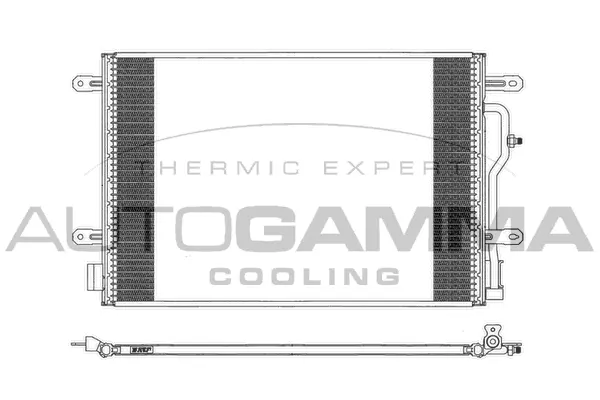Condenser, air conditioning (103620)