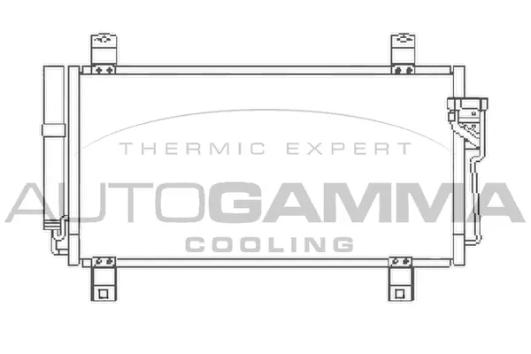 Condenser, air conditioning (105506)